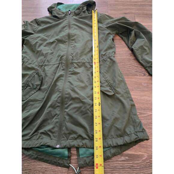 Old Navy Active Women’s S Green Hooded Lightweight Windbreaker Jacket Gorpcore - Picture 6 of 8